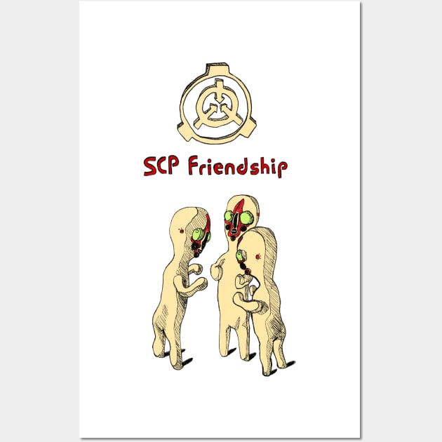 SCP Friendship Wall Art by TEPIN_ADN